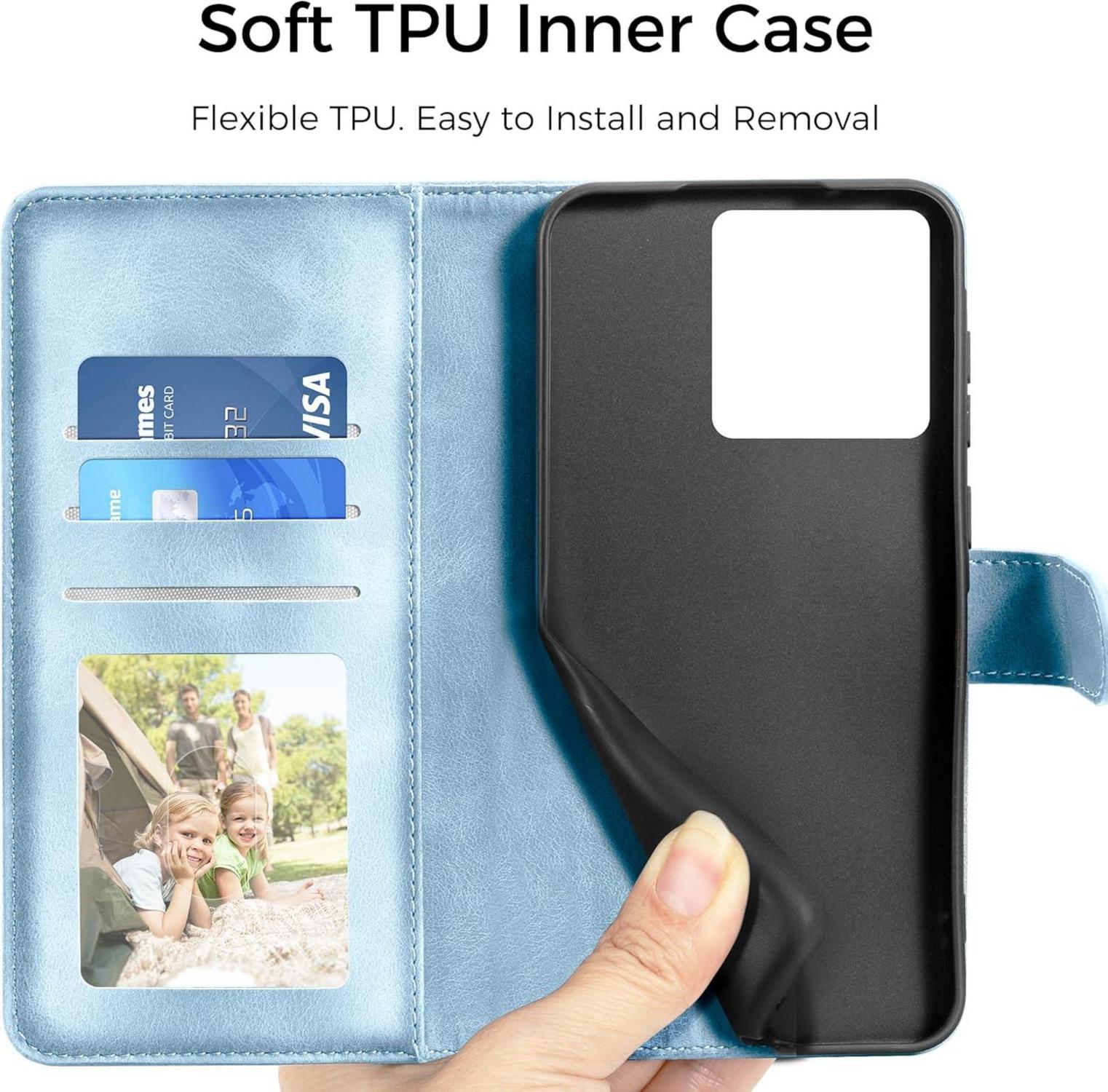 Handyhülle Xiaomi Redmi Note 13 Pro 5G - Premium PU Leder Flip Case