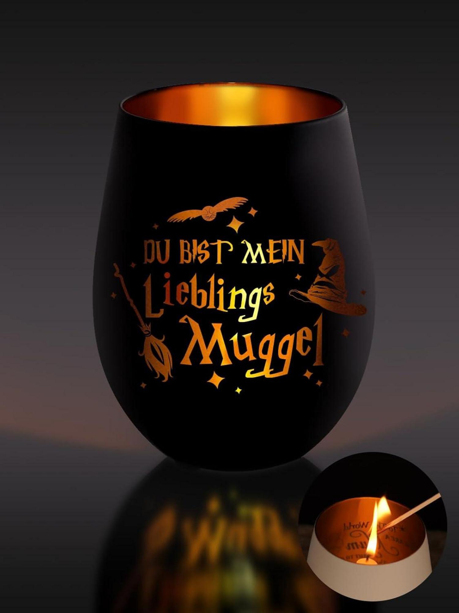 Graviertes Windlicht - Weihnachtsgeschenk für Männer und Frauen