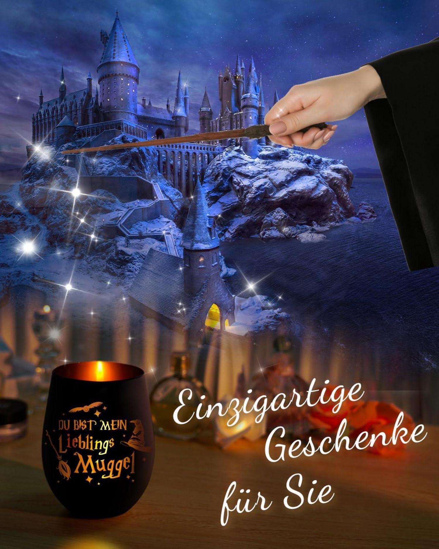 Windlicht Glas Gravur Weihnachten Halloween Geschenk Männer