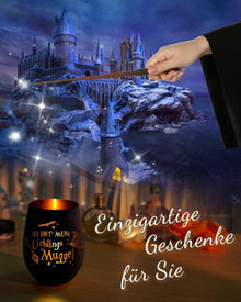 Windlicht Glas Gravur Weihnachten Halloween Geschenk Männer