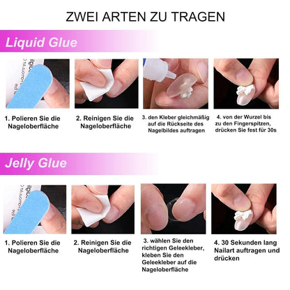Lange Stiletto Halloween Nägel Burgunderrot - Press On Nails