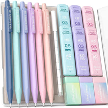 Candies 0.5 mm Druckbleistift Set mit Minen, Radiergummis & Etui