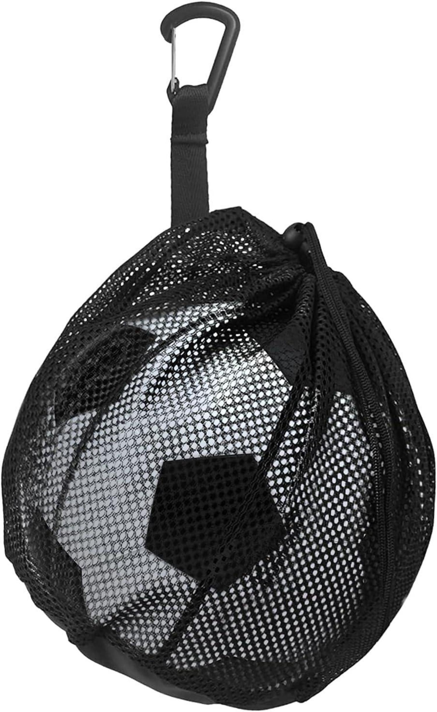 Sports Ball Net Bag Basketball Volleyball Soccer Mesh Backpack with