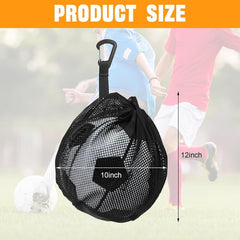 Basketball Netzbeutel Rucksack, 1 Balltasche für Fußball