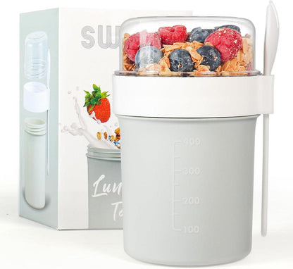 Müslibecher Joghurtbecher Müsli to Go Porridge Becher Müsli Cup