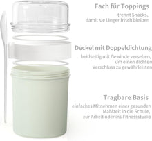 Müslibecher Joghurtbecher to Go 780ml auslaufsicher