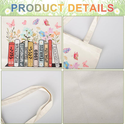 Fizdoqg Stofftasche Damen Personalisierte Canvas Tote Bag Aesthetic