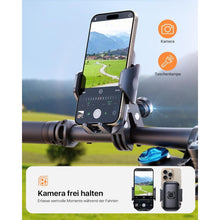 Handyhalterung Fahrrad 1S Schnellspanner Diebstahlschutz Motorrad Lenker Platz