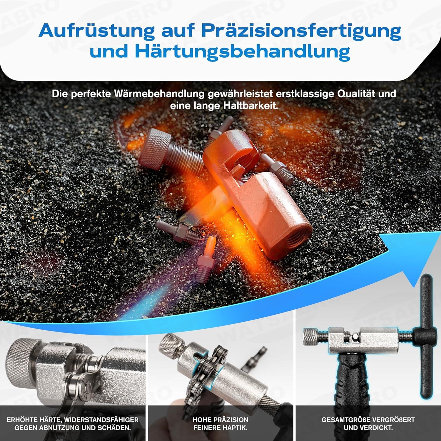 Fahrrad Kettennieter Set Reparatur Werkzeug für Fahrradkette Nieten