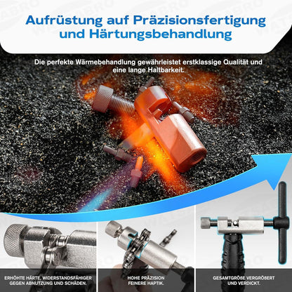 Fahrrad Kettennieter Set Reparatur Werkzeug für Fahrradkette Nieten