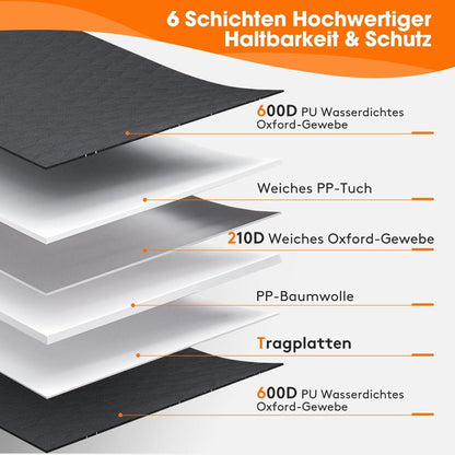 JOEJOY Hundedecke Auto Rückbank Hundematte Wasserdicht Auto