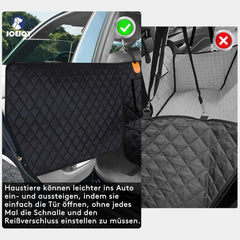 JOEJOY Hundedecke Auto Rückbank Hundematte Wasserdicht Auto