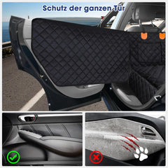 Hundedecke Auto Rückbank Wasserdicht Oxford Stoff mit Seitenschutz und Sichtfenster, Autoschondecke für Pkw, LKW, SUV