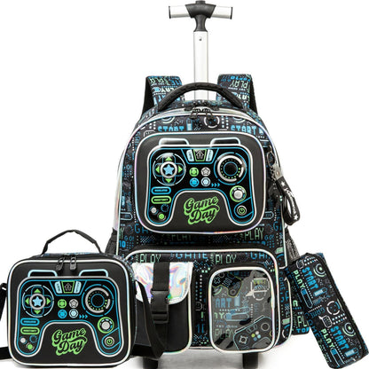 Schulranzen Trolley Mädchen – Rollrucksack für Grundschule