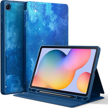 Schutzhülle Samsung Galaxy Tab S6 Lite 10,4 Zoll S Pen Halter Blau