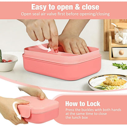 CAPERCI Brotdose Kinder 1400ml Lunchbox Bento Box