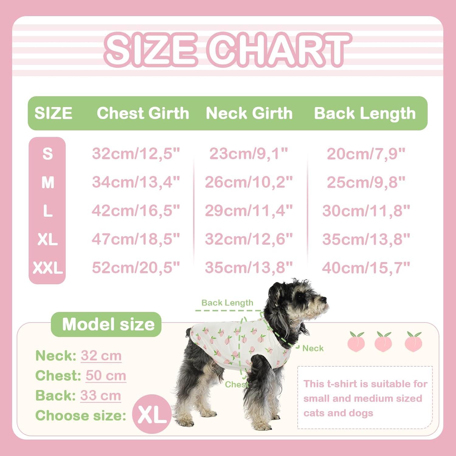 Hundepullover Kleine Hunde Rosa Pfirsich Atmungsaktiv XXXL