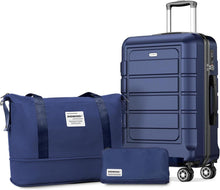 SHOWKOO Koffer Klein Hartschale ABS+PC Leicht mit TSA Schloss