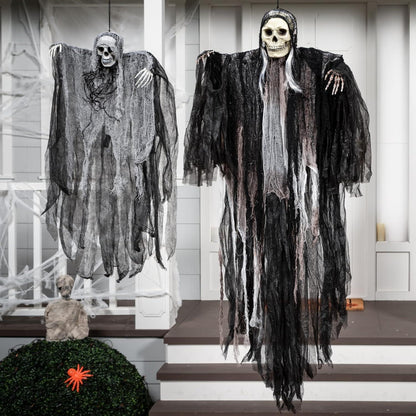 Halloween Sensenmann Deko Aufhängen 134cm 80cm Gruselige Hängegeister