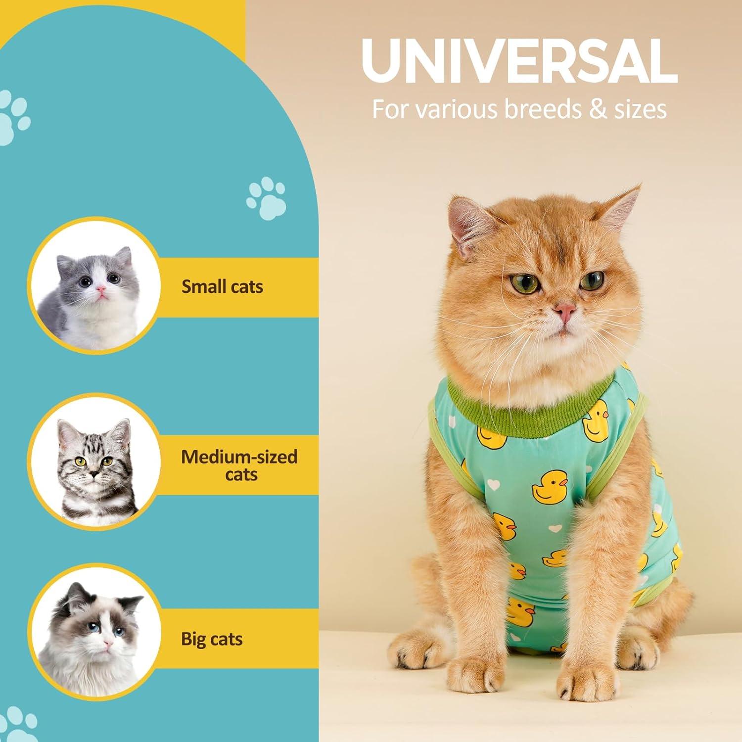 Katzenbody Erholungsanzug Modal OP Kastration Spay Leckschutz Suit
