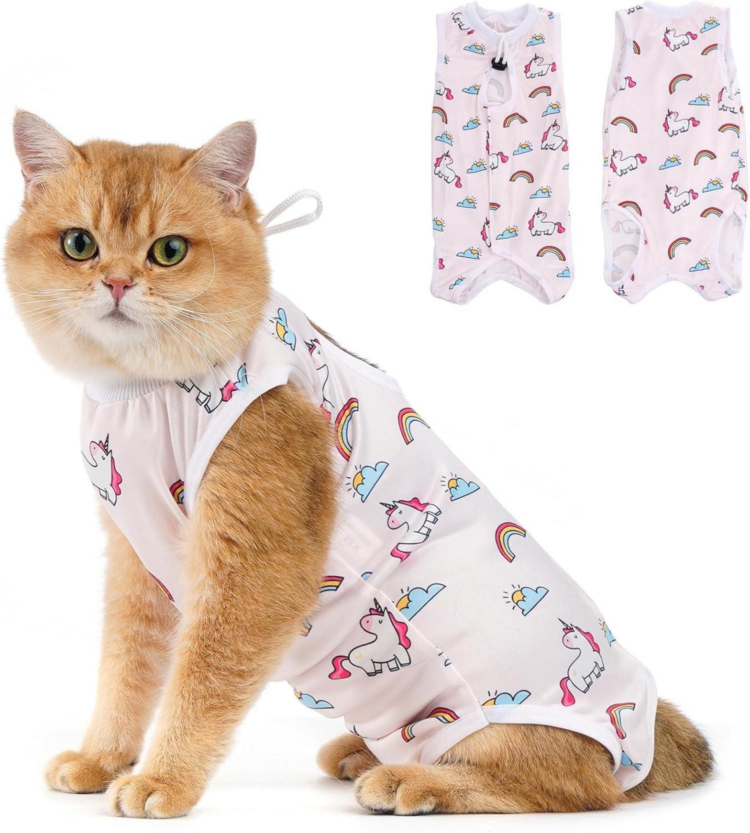 Katzenbody OP Erholungsanzug Modal Kastration Spay Leckschutz Suit
