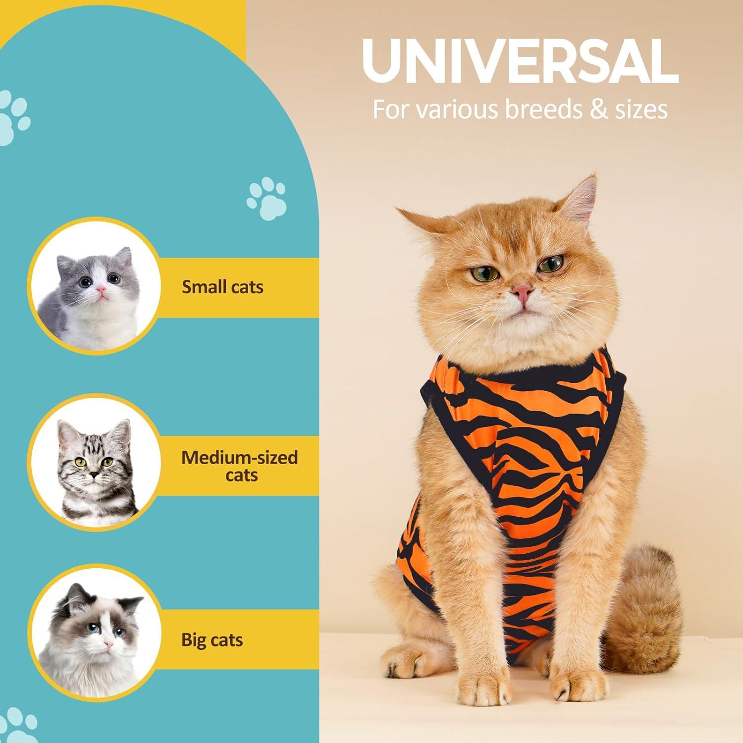 Katzenbody Erholungsanzug Modal Recovery Kastration Spay Suit M-Plus