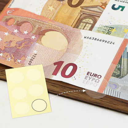 Witziges Geburtstags Geldgeschenk Holz mit Karte für 50. Geburtstag