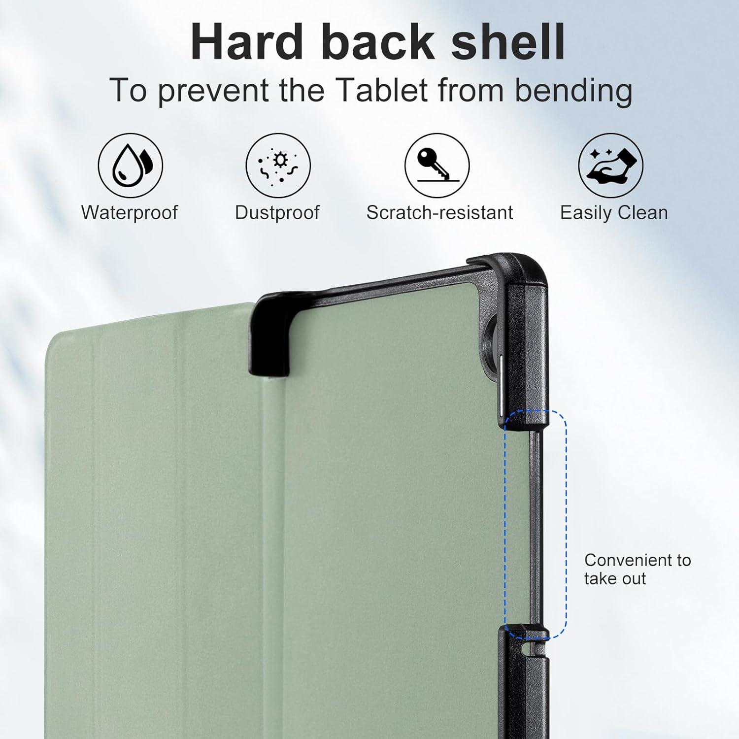 Hülle Samsung Galaxy Tab A9 2023 8,7 Zoll PU-Leder Schutzhülle Dual Stand