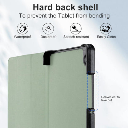 Hülle Samsung Galaxy Tab A9 2023 8,7 Zoll PU-Leder Schutzhülle Dual Stand