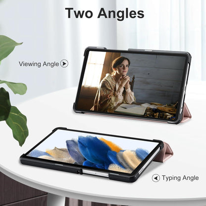 Schutzhülle Samsung Galaxy Tab A9 2023 8,7 Zoll PU-Leder Dreifach