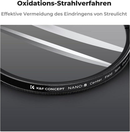 82mm Split Dioptrien Prisma Effektfilter für Bokeh-Vordergrund