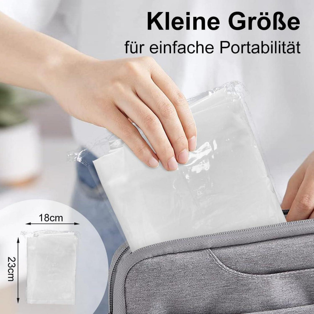 2er Pack Regenponcho Damen Herren, Wasserdicht Transparent, Größe L