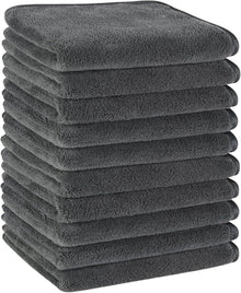 10er Pack Gästehandtücher Mikrofaser 30x50 Saugstark & Flauschig