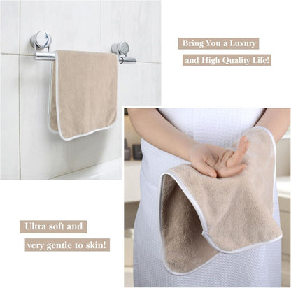 6er Pack gästehandtücher Mikrofaser 30x50cm Saugstark & Flauschig