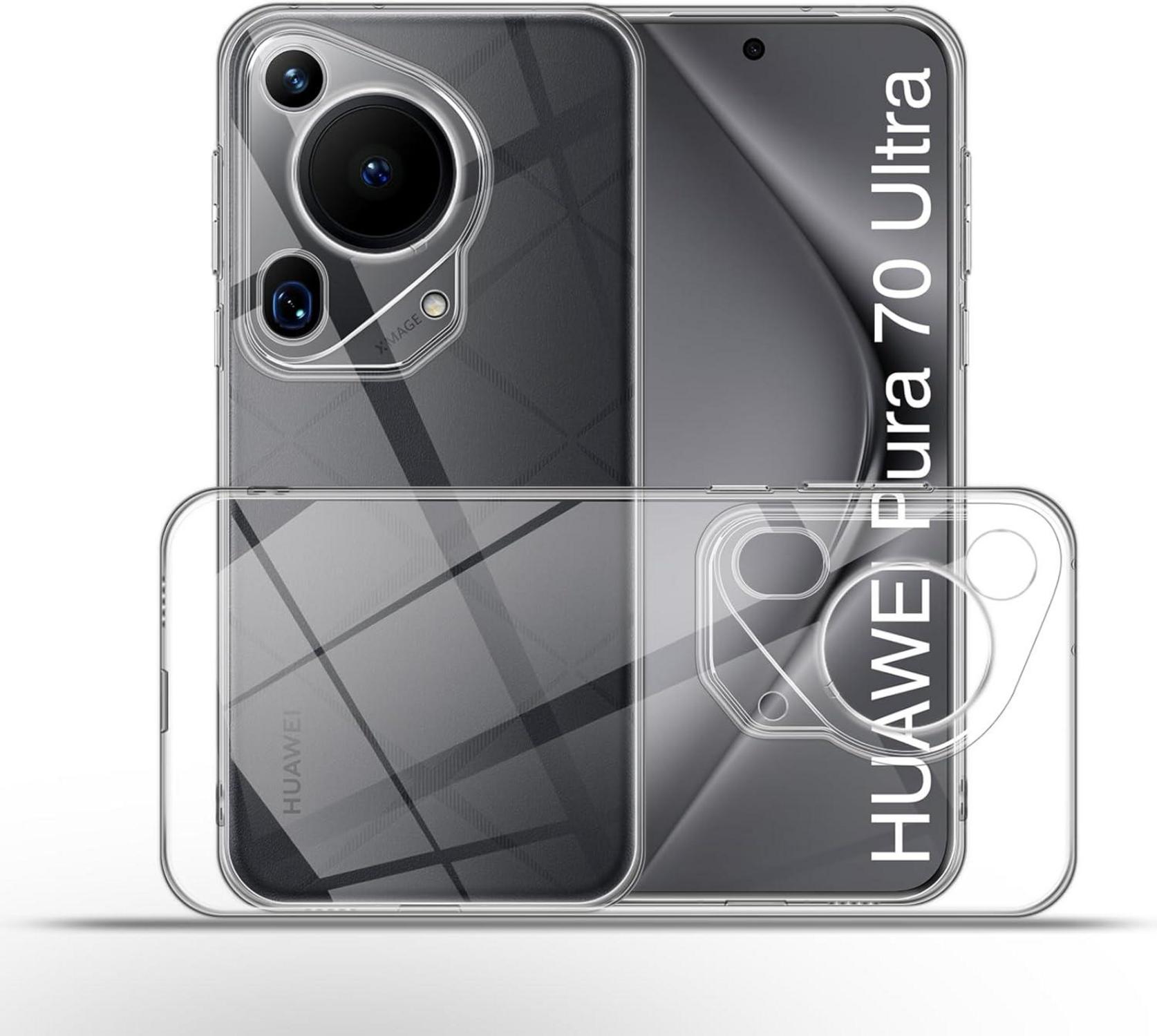 Transparente Huawei Pura 70 Ultra Hülle Ultra Dünn TPU Transparent