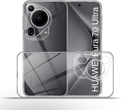 Transparente Huawei Pura 70 Ultra Hülle Ultra Dünn TPU Transparent