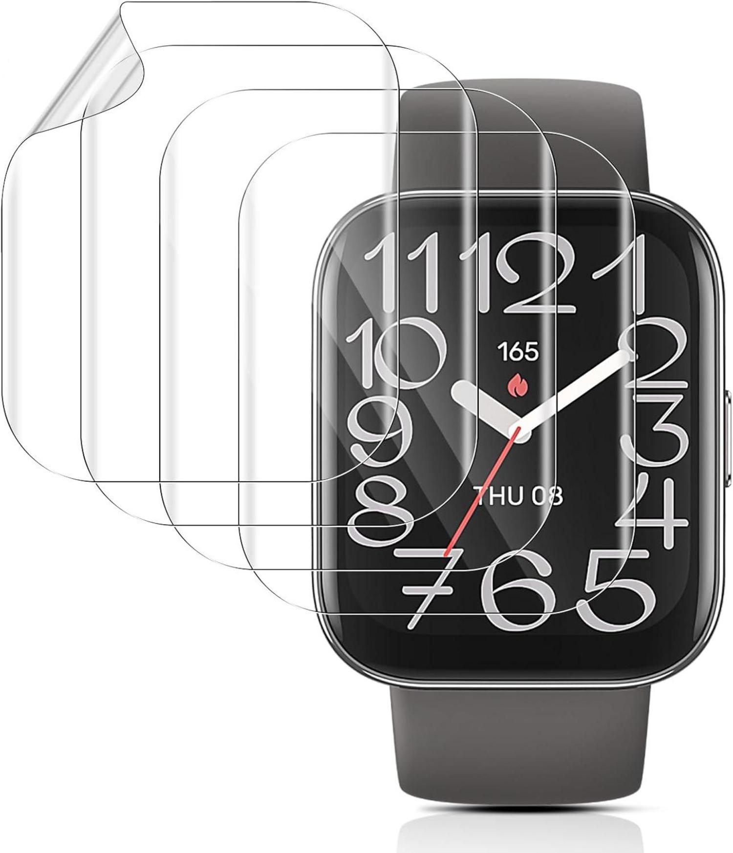 Schutzfolie für Amazfit Bip 5 Unity Display 4er Set HD TPU
