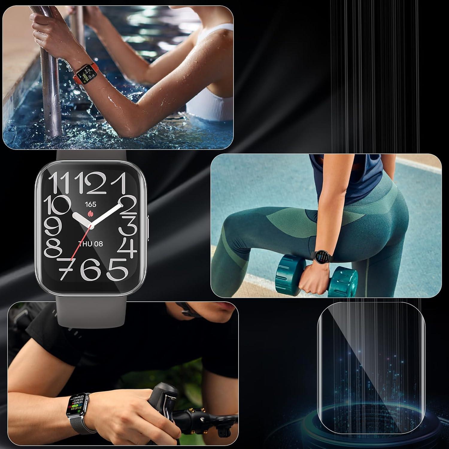 Schutzfolie für Amazfit Bip 5 Unity - 4er Set HD TPU Weich