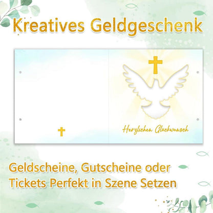 Luckeey Geldgeschenk Karte Umschlägen Firmung Geschenk Geld Kreuz