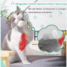 Interaktives Katzenspielzeug 2 Stück mit Quietschgeräusch