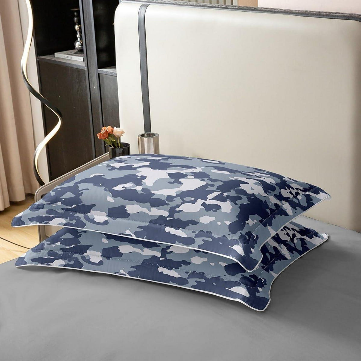 Camouflage Bettwäsche Set 220x240cm – 100% Baumwolle, Military Style