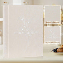 Lanpn Fotoalbum Leinen 100 Seiten 9x13 10x15 13x18cm Beige