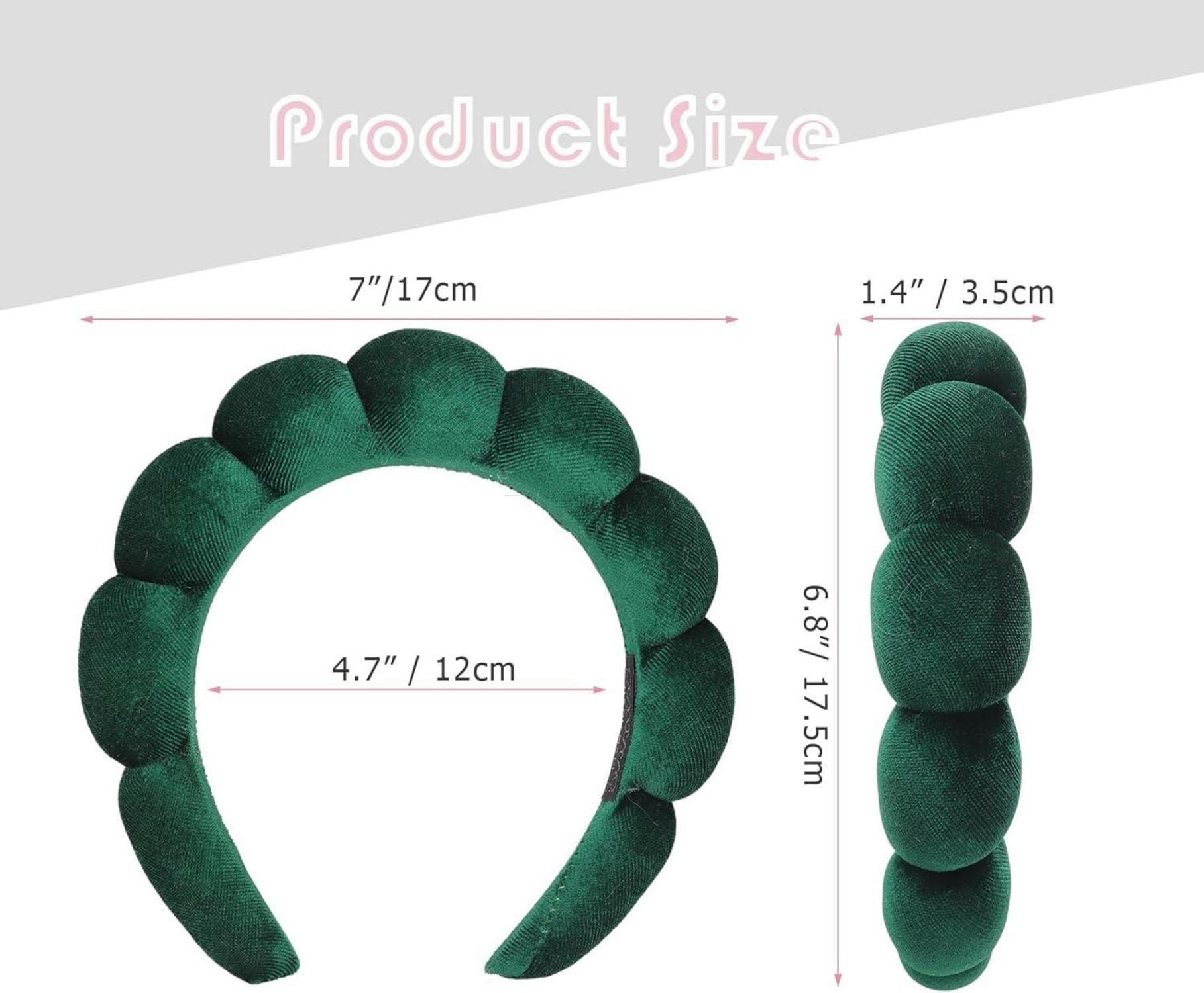 Spa-Stirnband Damen Schwamm Wolken Frottee Makeup Hautpflege