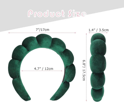 Spa-Stirnband Damen Schwamm Wolken Frottee Makeup Hautpflege