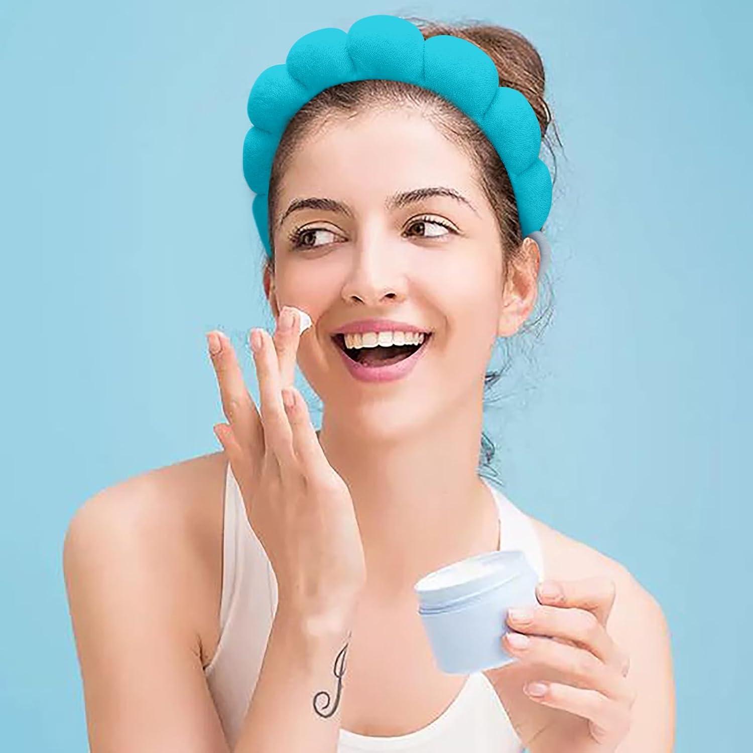 Spa-Stirnband Schwamm Frottee Makeup Hautpflege Haarband