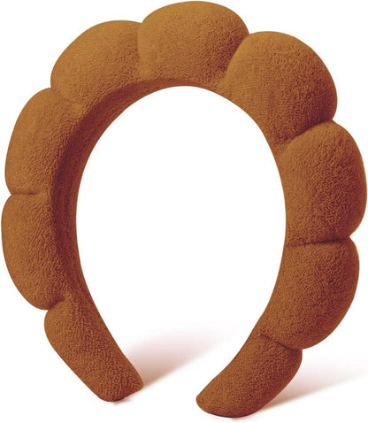 DRESHOW Schwamm-Stirnband Wolken Frottee für Makeup und