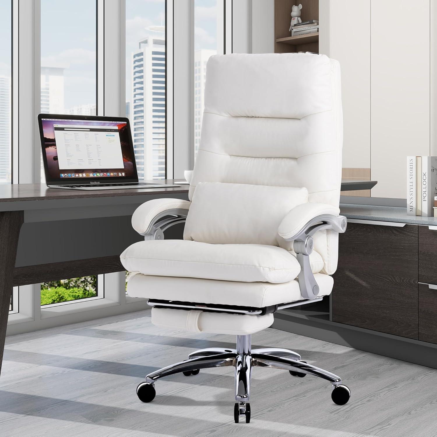 Ergonomischer Bürostuhl 150° neigbar höhenverstellbar bis 158 kg atmungsaktiver