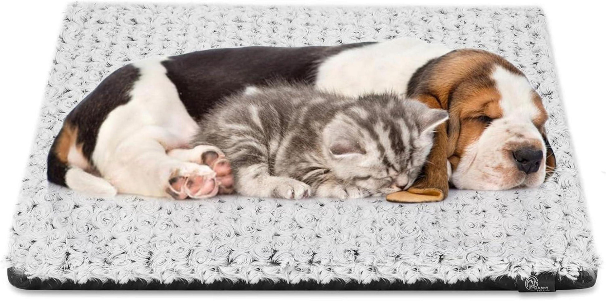 Selbstheizende Katzendecke 60x45cm, Wärmedecke für Katzen & Hunde, Waschbar, Geräuschlos