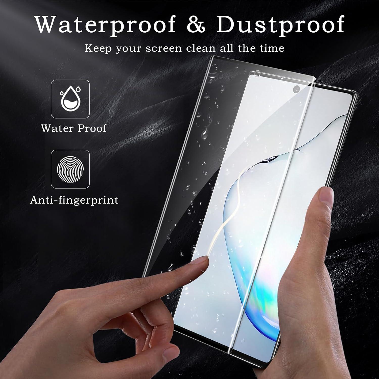 Schutzfolie Samsung Galaxy Note 10 2 Stück Displayschutz Anti-Kratzer 3D