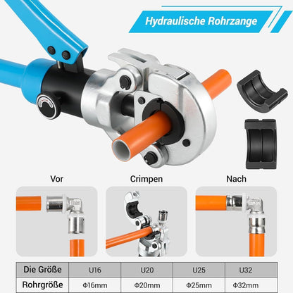 Presszange U-Kontur für Verbundrohr 16-32mm